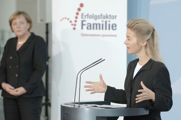 Ursula von der Leyen, Bundesministerin für Familie, Senioren, Frauen und Jugend (16. Oktober 2006)